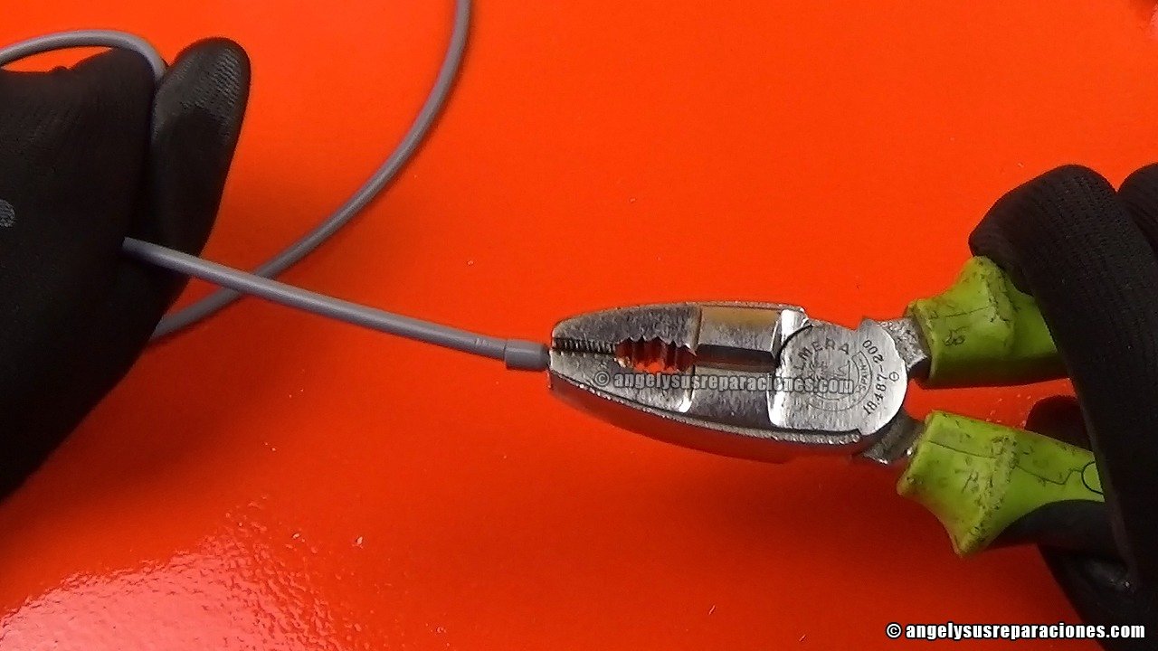 Prueba de resistencia puntera crimpada de 4 mm2
