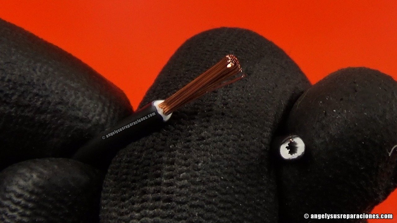 Cable pelado de 1,5mm2