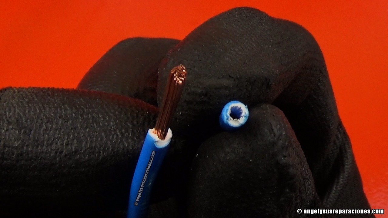 Cable pelado de 2,5mm2