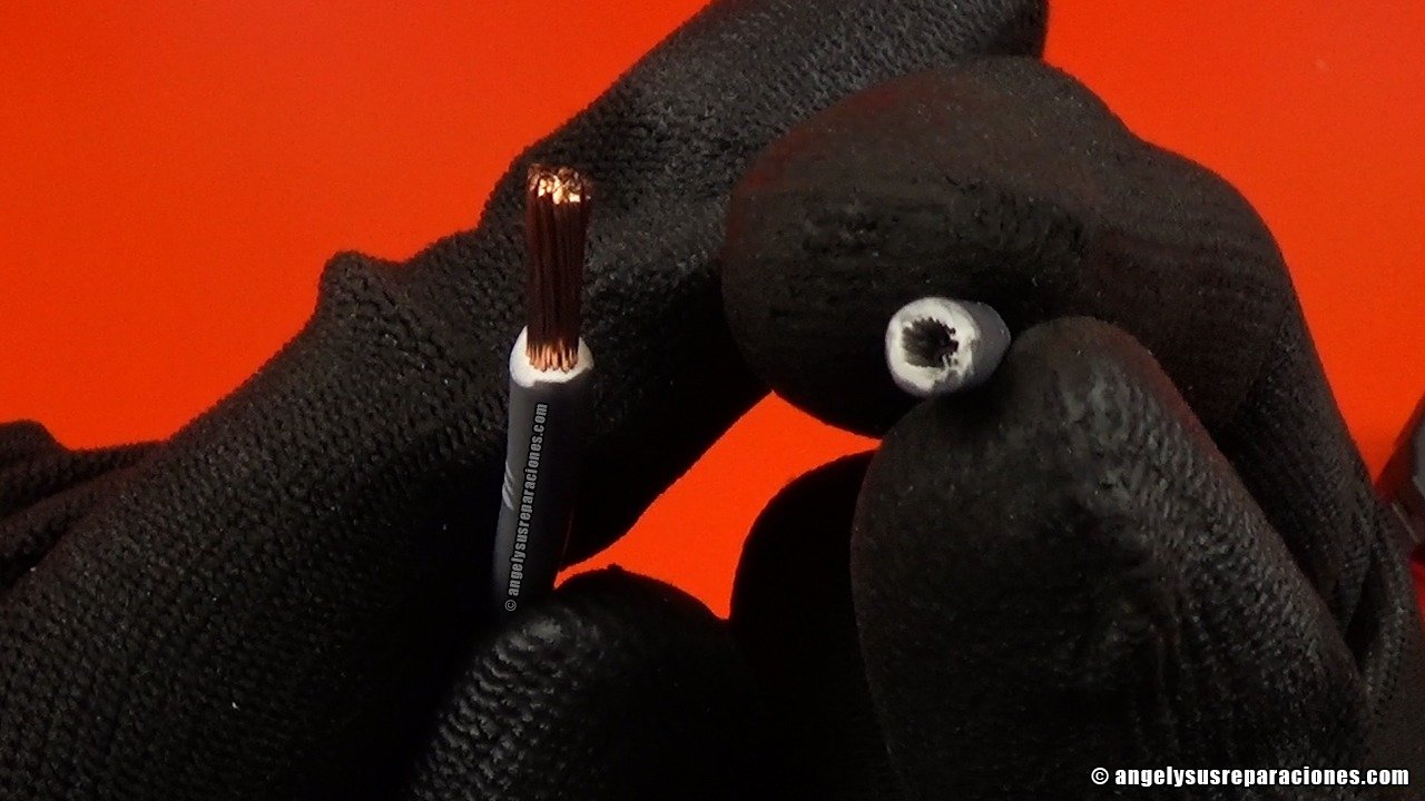 Cable pelado de 4mm2